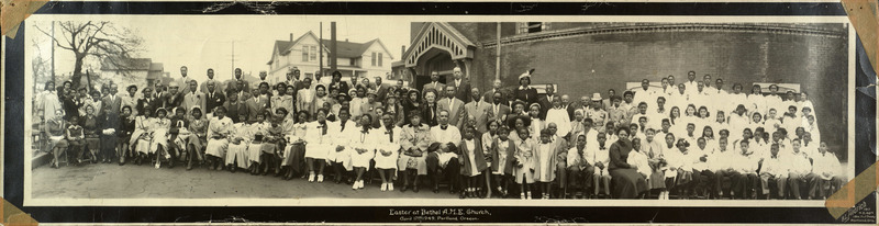 Easter at Bethel AME Church, April 17, 1949, Portland, Oregon