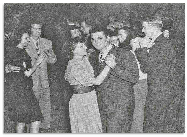 Vanport students at a Leap Year dance