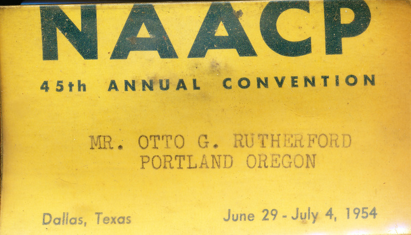 NAACP 1954 convention badge