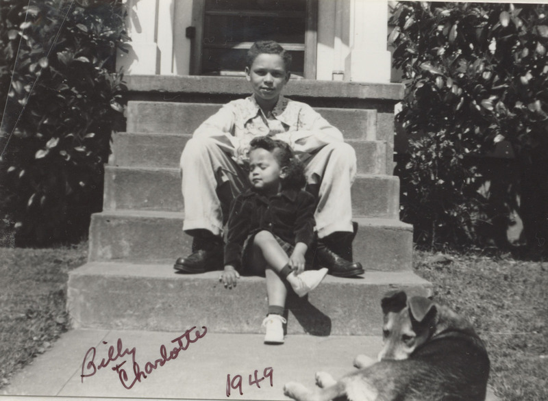 Young Charlotte and Billy Rutherford photo