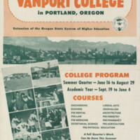 Vanport College Poster