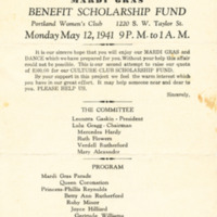 Invitation to Culture Club Mardi Gras Benefit 1941.jpg